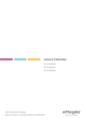 effegibi Logica Twin MID Preinstalación