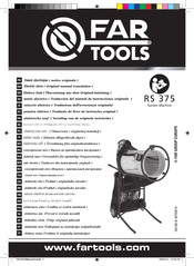 Far Tools RS 375 Traduccion Del Manual De Instrucciones Originale