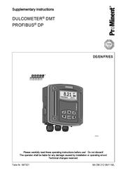 Prominent DULCOMETER Manual Complementario