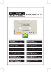 König Electronic MP3-CASSETTE10 Manual De Uso