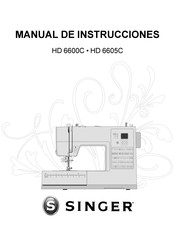 Singer HD 6600C Manual De Instrucciones