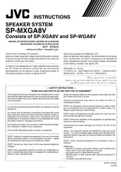 Jvc SP-MXGA8V Manual De Instrucciones