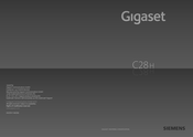 Siemens Gigaset C28H Manual Del Usuario