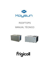 Frigicoll Kaysun KRT 350 H1N Manual Tecnico