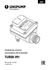 UNIPUMP TURBI-M1 Manual De Montaje Y Operacion