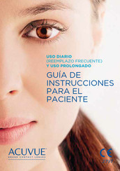 Johnson & Johnson ACUVUE ADVANCE PLUS Guía De Instrucciones