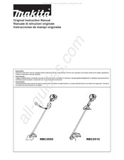 Makita RBC2500 Instrucciones De Manejo Originales