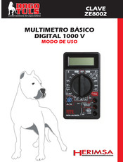 DOGO TULS Herimsa CLAVE ZE8002 Modo De Uso