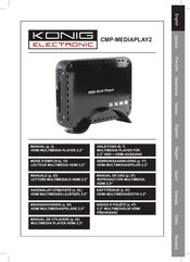 König Electronic CMP-MEDIAPLAY2 Manual De Uso