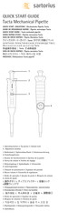 Sartorius Tacta Guia De Inicio Rapido