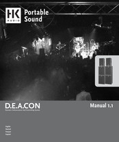 HK Audio D.E.A.CON Manual De Instrucciones