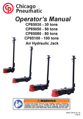 Chicago Pneumatic CP85050 Manual Del Usario