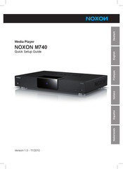 Noxon M740 Guía De Instalación Rápida