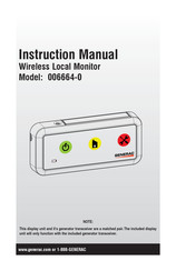 Generac 006664-0 Manual De Instrucciones