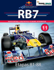 DeAgostini MODEL SPACE Red Bull Racing RB7 Guía De Montaje