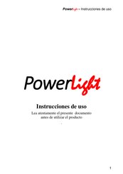 ADMETEC PowerLight Instrucciones De Uso