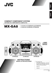 JVC CA-MXGA8 Manual De Instrucciones