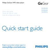 Philips GoGear Guía De Configuración Rápida