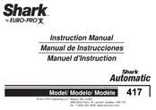 Shark 417 Manual De Instrucciones