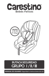 Carestino MOSCU ISOFIX III Manual De Usuario