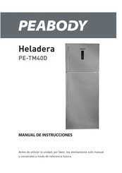 Peabody PE-TM40D Manual De Instrucciones