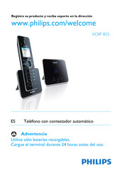 Philips VOIP 8551B/26 Manual De Instrucciones