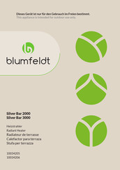 Blumfeldt Silver Bar 2000 Manual De Instrucciones