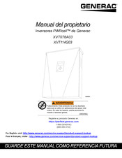 Generac PWRCell XVT076A03 Manual Del Propietário