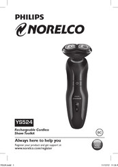 Philips NORELCO YS524 Manual De Instrucciones