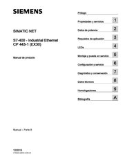 Siemens SIMATIC NET EX30 Manual De Producto