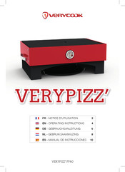 Verycook VERYPIZZ FP60 Manual De Instrucciones