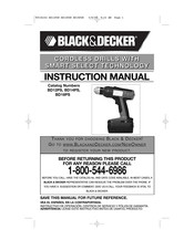 BLACK&DECKER BD14PS Manual De Instrucciones