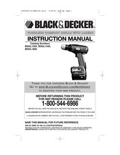 BLACK&DECKER BDGL1200 Manual De Instrucciones