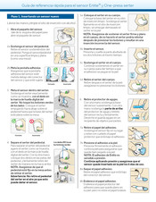 Medtronic One-press Serter Guía De Referencia Rápida