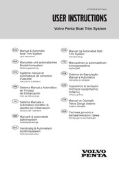 Volvo Penta Boat Trim System Manual Del Usuario