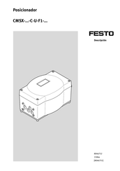 Festo CMSX- C-U-F1 Serie Manual Del Uso