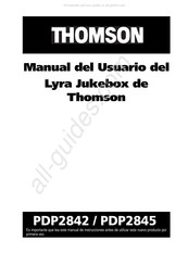 THOMSON PDP2845 Manual Del Usuario