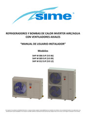 Sime SHP M 015 ErP (V3 15) Manual De Usuario/Instalador