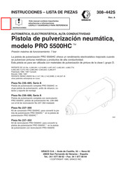 Graco PRO 5500HC Manual De Instrucciones