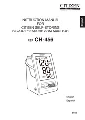 Citizen CH-456 Manual De Instrucciones