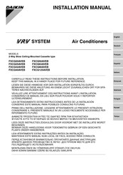 Daikin FXCQ80AVEB Instrucciones De Uso E Instalación