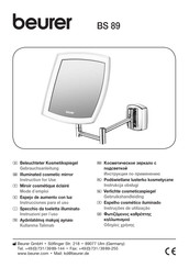 Beurer BS 89 Instrucciones Para El Uso