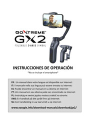 Easypix Goxreme GX2 Instrucciones De Operación