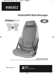 HoMedics ShiatsuMAX BMSC-5000H-EU Manual De Instrucciones