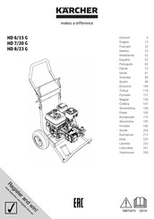 Kärcher HD 6/15 G Manual De Instrucciones