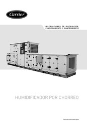 Carrier DW 20 Instrucciones De Instalación, Funcionamiento Y Mantenimiento