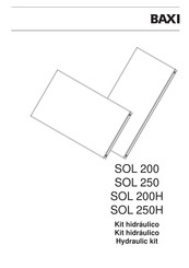 Baxi SOL 250 Instrucciones De Instalación