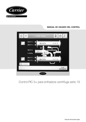Carrier 19 Serie PIC 5+ Manual De Usuario