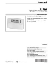 Honeywell CT3600 Guia Del Propietario