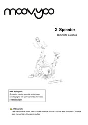 MOOVYOO X Speeder Manual Del Usario